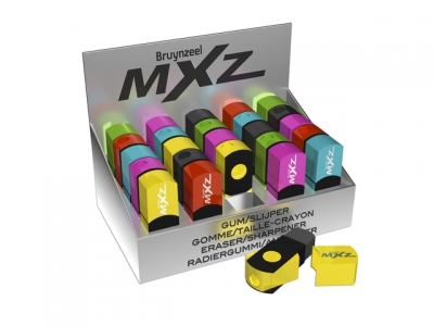 MXZ Display 25 Sharpener-Eraser 1212D25